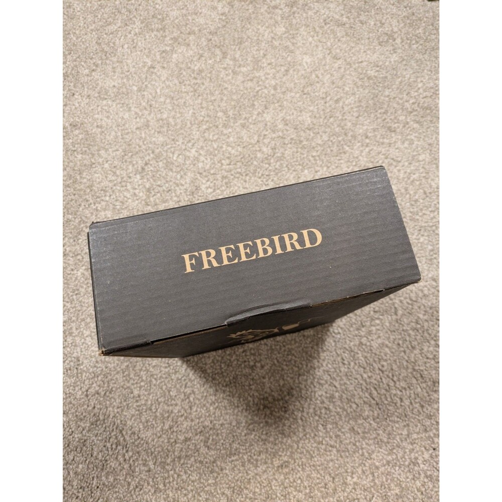 EMPTY REPLACEMENT SHOE / HEEL BOX & DUST BAG ONLY - Freebird Randi Black Leather - Picture 6 of 9